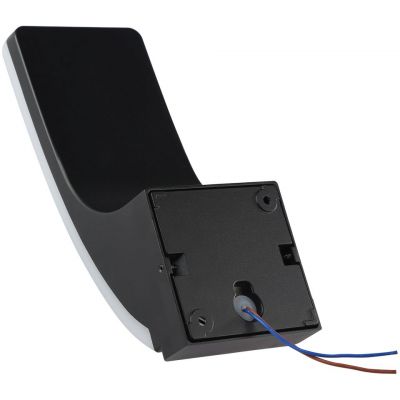 Italux Nutri kinkiet zewnętrzny 1x15 W czarny OWL-61916-BK