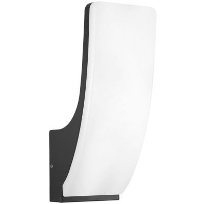 Italux Nutri kinkiet zewnętrzny 1x15 W czarny OWL-61916-BK