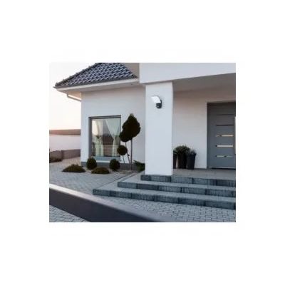 Italux Nammi kinkiet zewnętrzny 1x12 W czarny piaskowany OWL-6206-4K