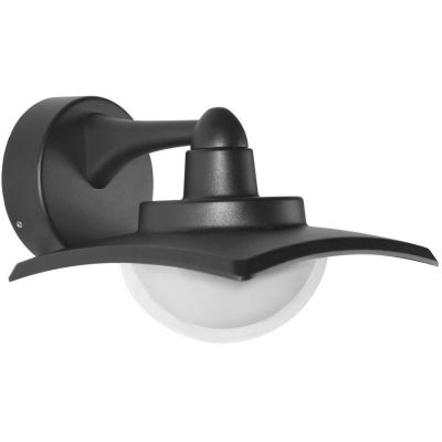 Italux Isola 4K kinkiet zewnętrzny 1x9 W czarny OWL-6950-4K