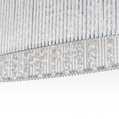 Italux Anabella lampa wisząca 6x42 W srebrna P0207-06E-F4QL