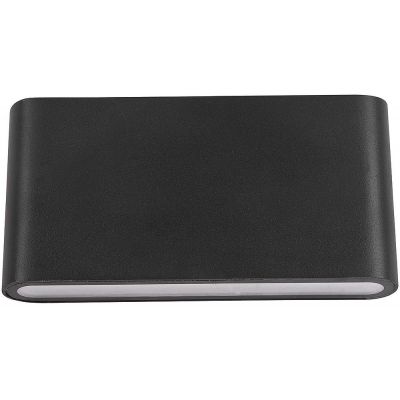 Italux Romano kinkiet zewnętrzny 1x12 W czarny PL-266B