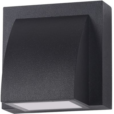 Italux Edgar kinkiet zewnętrzny 1x3 W czarny PL-436B