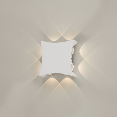 Italux Pensa kinkiet zewnętrzny 1x1 W czarny piaskowany PL-562-8