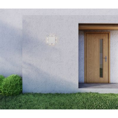 Italux Pensa kinkiet zewnętrzny 1x1 W czarny piaskowany PL-562-8