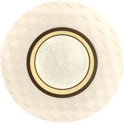 Italux Bumi lampa podsufitowa 1x24 W biała PLF-53647-M-CL