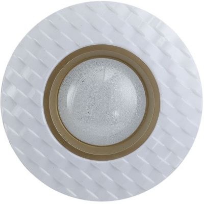 Italux Bumi lampa podsufitowa 1x12 W biała PLF-53647-S-CL