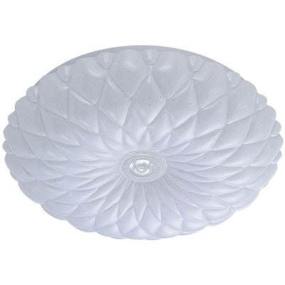 Italux Auris lampa podsufitowa 1x24 W biała PLF-53749-L-CL