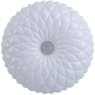 Italux Auris lampa podsufitowa 1x18 W biała PLF-53749-M-CL