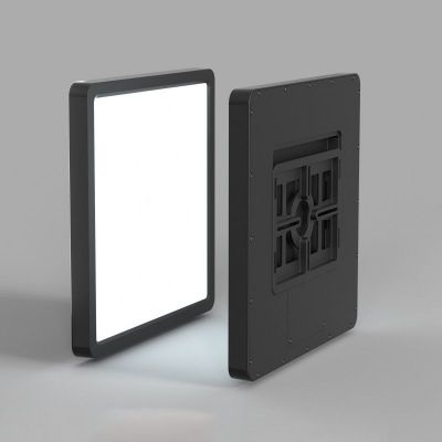 Italux Bastia plafon 1x45 W czarny PLF-83625-450S-45W-BL