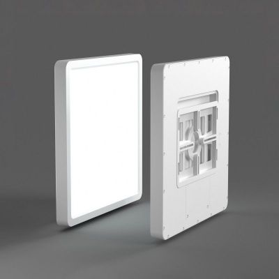 Italux Bastia plafon 1x45 W biały PLF-83625-450S-45W-WH