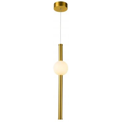 Italux Halling lampa wisząca 1x10 W złota PND-16357-C-1