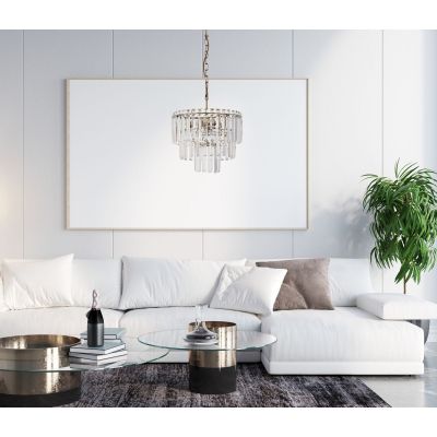 Italux Buena lampa wisząca 4x40 W PND-22320-4-ABR