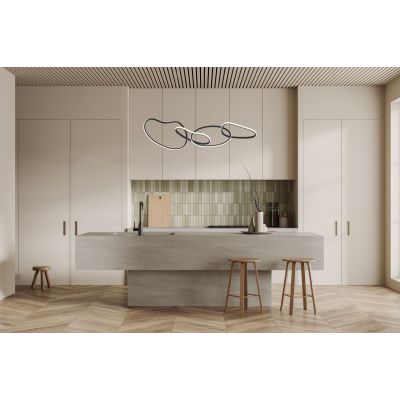 Italux Fonte lampa wisząca 1x60 W czarna PND-22412-S4-BK