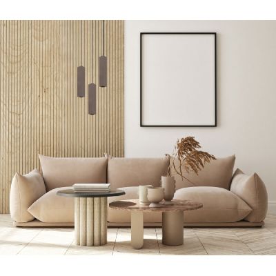 Italux Ander lampa wisząca 1x10 W brązowa PND-28394-1-BRO