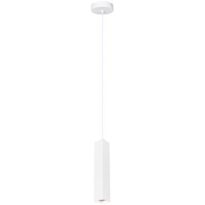 Italux Ander lampa wisząca 1x10 W biała PND-28394-1-WH