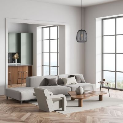 Italux Amiria lampa wisząca 1x40 W czarna PND-28612-BK-SG