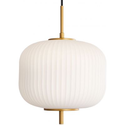 Italux Olmeto lampa wisząca 1x10 W złota PND-28798A-1-GD-WH