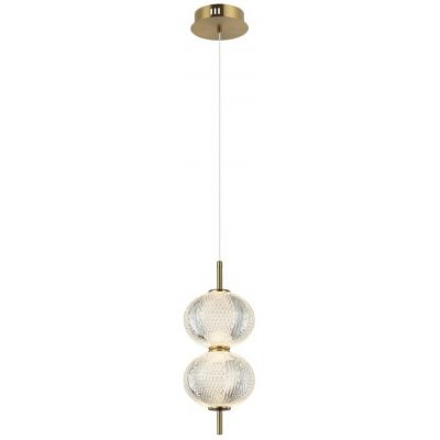 Italux Lazie lampa wisząca 1x10 W przezroczysta PND-29038-2-GD