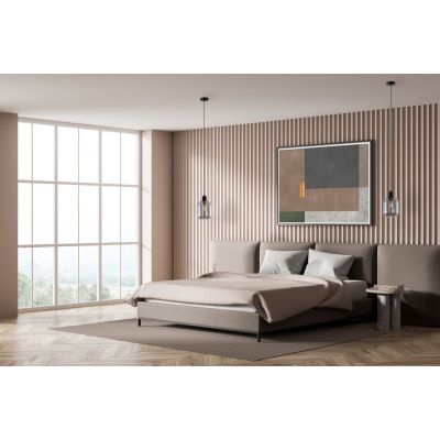 Italux Zona lampa wisząca 1x40 W czarna PND-29258S-1-BK-SG