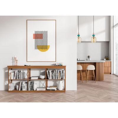 Italux Busco lampa wisząca 1x40 W czarna-złota PND-30263-1B-BRO-AMB