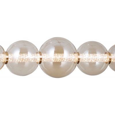 Italux Butero lampa wisząca 5x4 W złota-bursztynowa PND-34359-5H-HBR-AMB