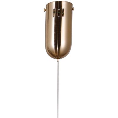 Italux Ganti lampa wisząca 1x15 W złota-opal PND-34362-6H-HBR-OPAL