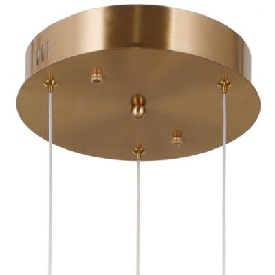 Italux Ganti lampa wisząca 20 W złota-opal PND-34362-9-HBR-OPAL