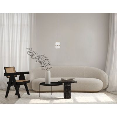 Italux Alani lampa wisząca 1x6 W złota PND-34375-1-HBR