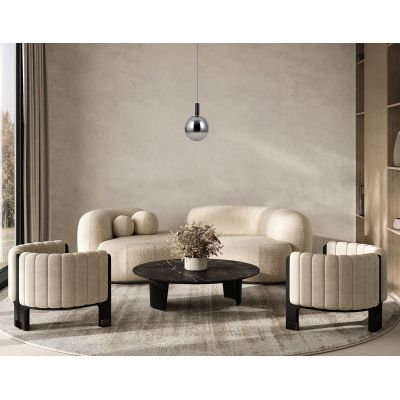 Italux Strela lampa wisząca 1x5 W czarna PND-34378-1L-BK