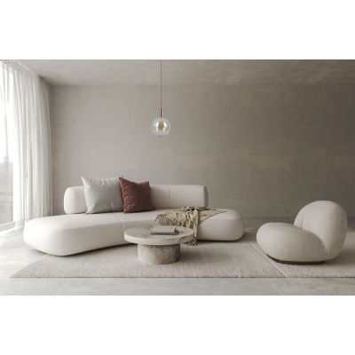 Italux Strela lampa wisząca 1x5 W złota PND-34378-1L-HBR