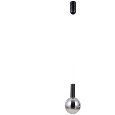 Italux Stelia lampa wisząca 1x5 W czarna PND-34378-1S-BK