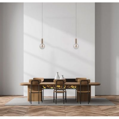 Italux Strela lampa wisząca 1x5 W złota PND-34378-1S-HBR