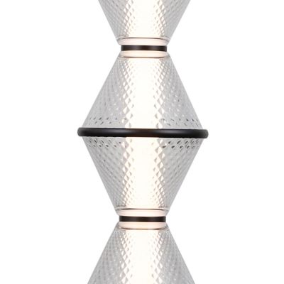 Italux Fuente lampa wisząca 1x15 W czarna PND-34395-3V-BK