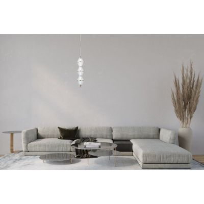 Italux lampa wisząca 1x15 W złota PND-34395-3V-HBR