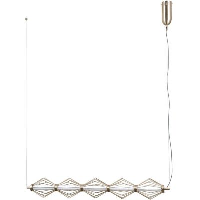 Italux Sevil lampa wisząca 5x25 W złota PND-34403-5-HBR