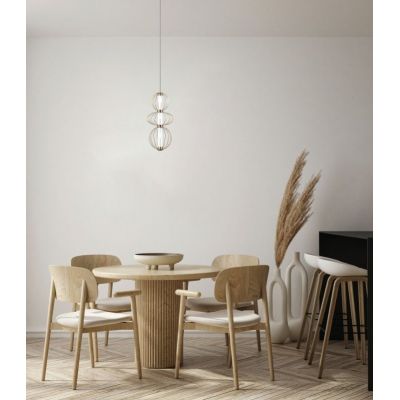 Italux Rabel lampa wisząca 1x10 W złota PND-344221-3V-HBR