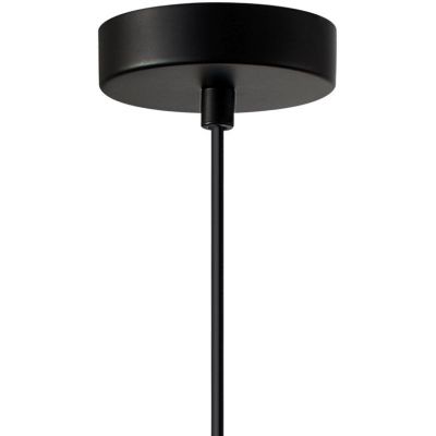 Italux Talia lampa wisząca 1x40 W czarna PND-36479A-1-BK-SG