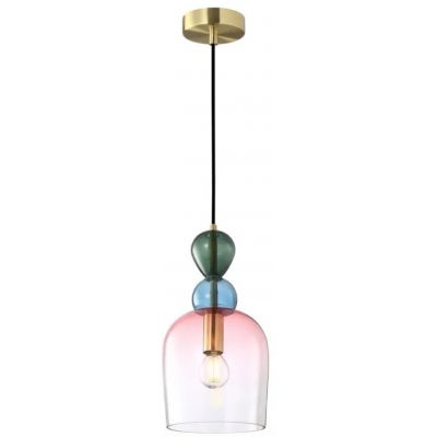 Italux Manso lampa wisząca 1x40 W złota PND-37462B-MC-GD
