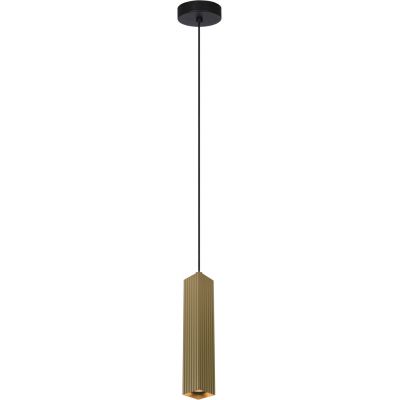 Italux Tecno lampa wisząca 1x10 W złota PND-37492-1-GD
