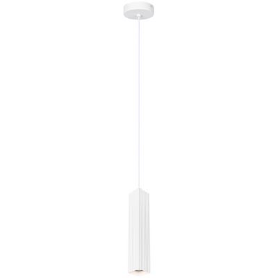 Italux Tecno lampa wisząca x10 W biała PND-37492-1-WH