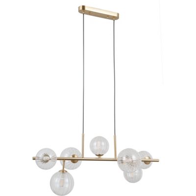 Italux Toledo lampa wisząca 7x5 W złota PND-40717-7-HBR