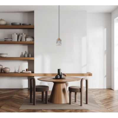 Italux Torno lampa wisząca 1x40 W czarna PND-40813-1-BK-HBR