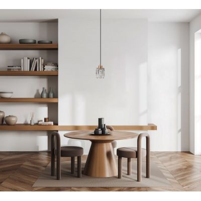 Italux Torno lampa wisząca 1x40 W złota PND-40813-1-HBR