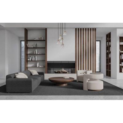 Italux Torno lampa wisząca 5x40 W czarna/złota PND-40813-5R-BK-HBR