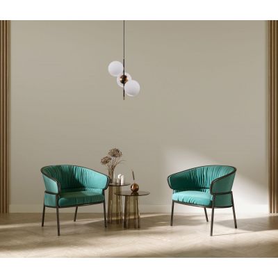 Italux Stelia lampa wisząca 3x5 W czarna PND-43660-3