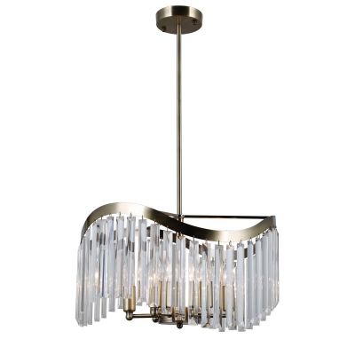 Italux Sabriga lampa podsufitowa 6x40 W brąz antyczny PND-44544-6