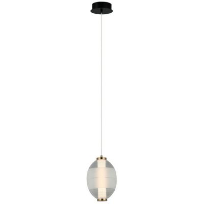 Italux Rinot lampa wisząca 1x8 W przezroczysta PND-45372-1-WH-CL