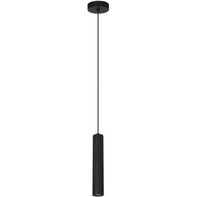 Italux Lopus lampa wisząca 1x10 W czarna PND-48930-1-BK