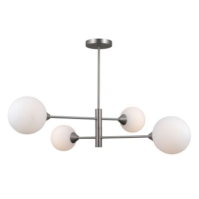 Italux Evora lampa podsufitowa 4x5 W nikiel satynowy PND-55342-4-SN